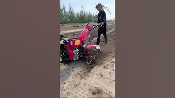 Trencher Micro-tillage machine Save time, effort, and labo Suitable for greenhouse orchard.