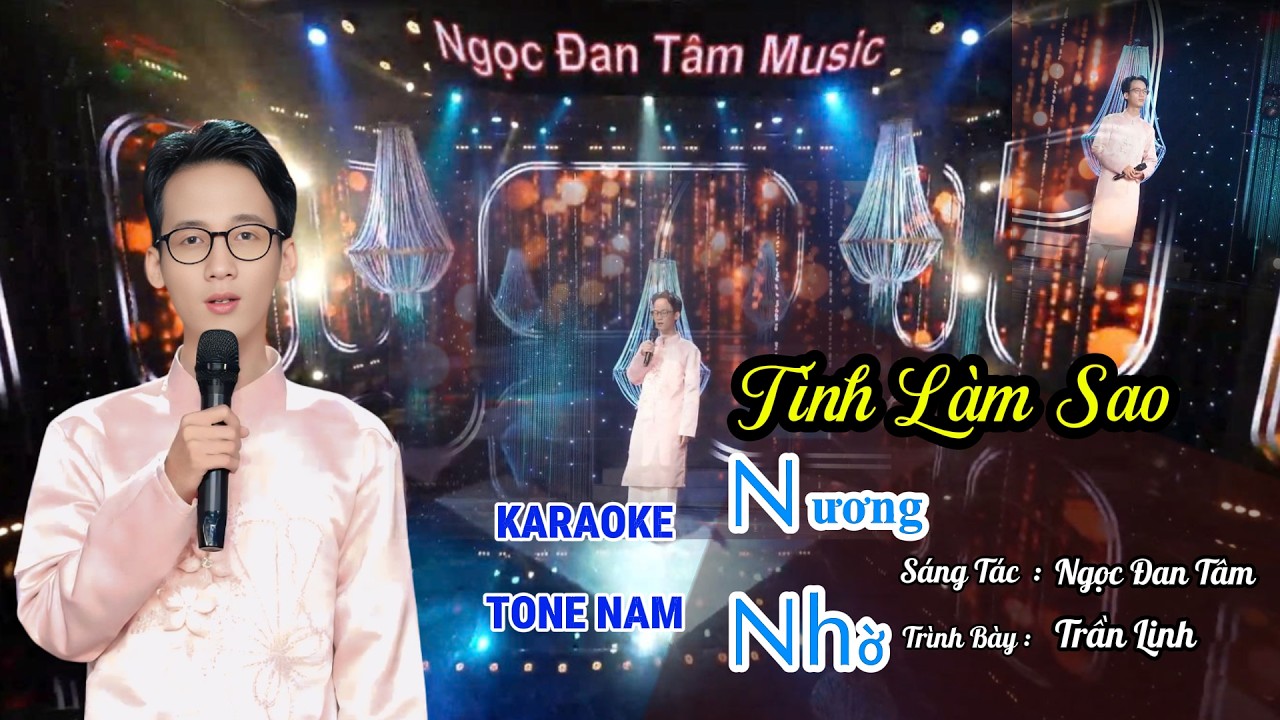 TÌNH LÀM SAO NƯƠNG NHỜ KARAOKE TONE NAM (Sáng Tác: Ngọc Đan Tâm) Bài Hát 221