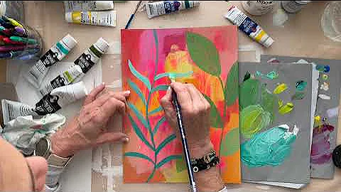 I paint a new Botanical Garden and talk you throug...