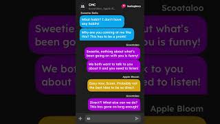 MLP Text Story - Sweetie Belles Weight Intervention