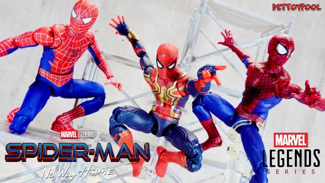 【めっちゃ待った】ノーウェイホーム スパイダーマン3パックがやっと届いたので開封レビューしていきます！！【マーベルレジェンド】