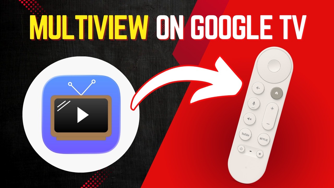 How to Setup MultiView on Google TV - YouTube