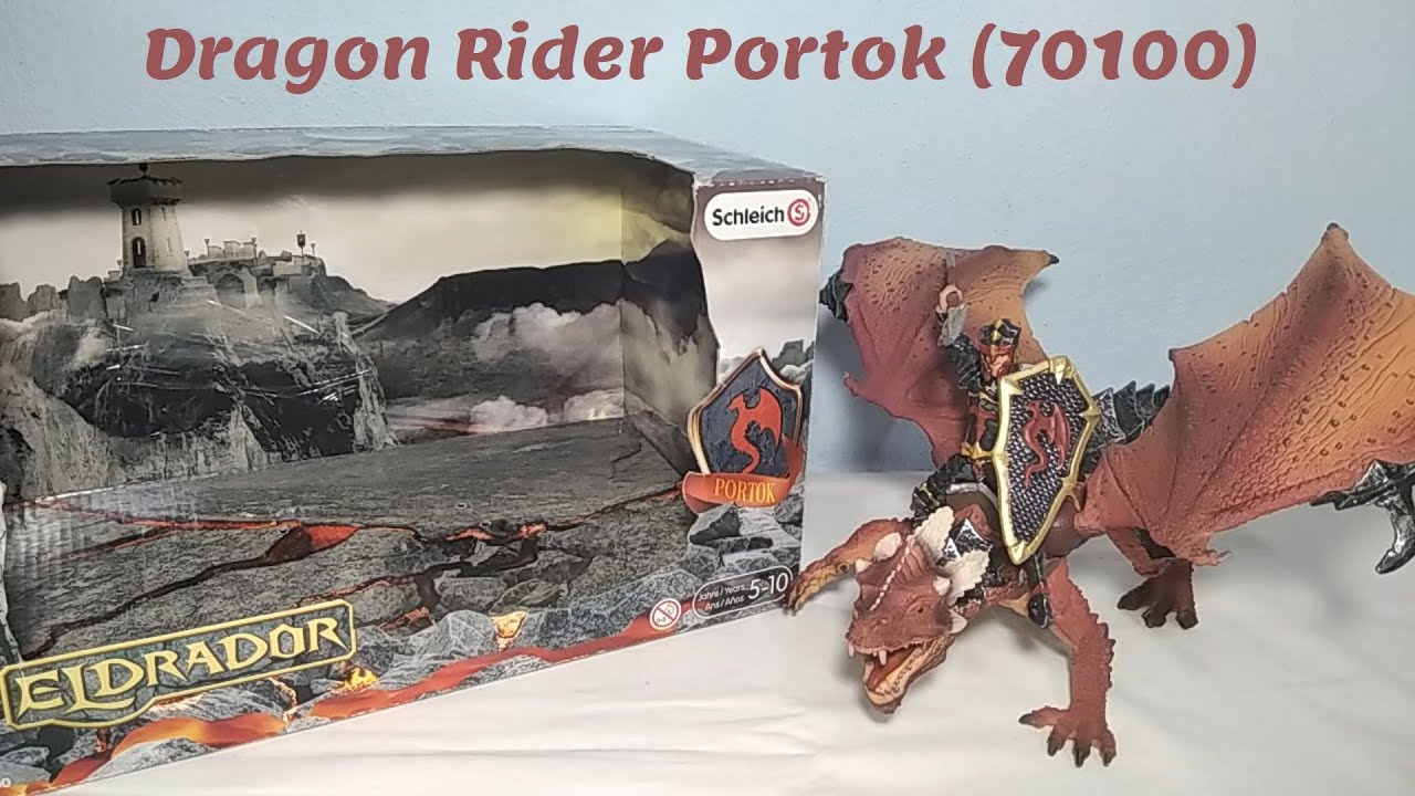Schleich Eldrador Dragon Rider Portok (70100) Unboxing & Review!