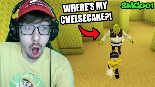 HE WANTS CHEESECAKE! | SML Gaming - ROBLOX SHREK BACKROOMS! Reaction!