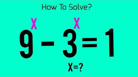 VS | Moeilijke Algebra Wiskunde Olympiade | Hersenkraker Wiskunde | Kun jij dit oplossen?