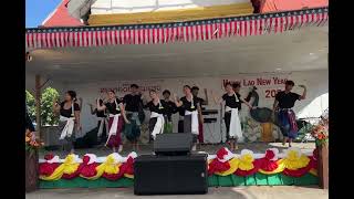Lao New Year Dance by HS students
