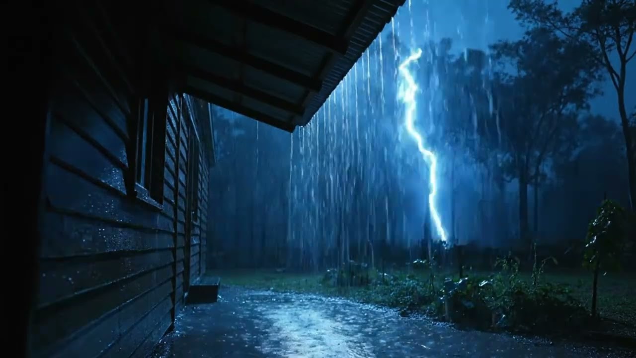 Cozy Cabin Piano for Mindful Calm & Night Focus Drizzle Meditation Minimalist Piano