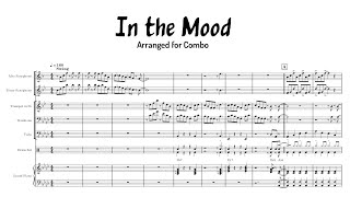 In the Mood arranged for Combo