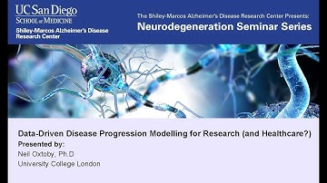 Neil Oxtoby, Ph.D. - Data-Driven Disease Progression Modelling for Research (and Healthcare?)