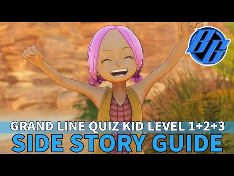 Grand Line Quiz Kid Level 1+2+3 - Side Story Guide | One Piece Odyssey [PS5]