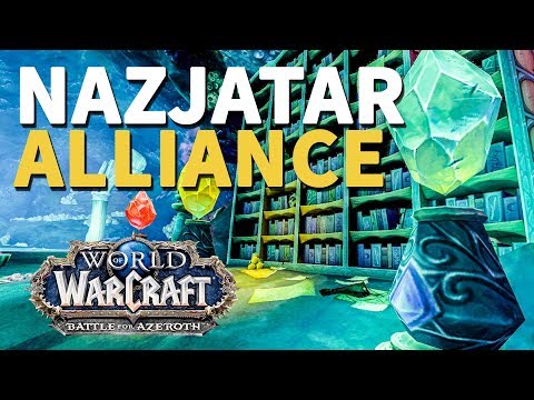 Send the Fleet WoW Alliance (Where to start Nazjatar quests)