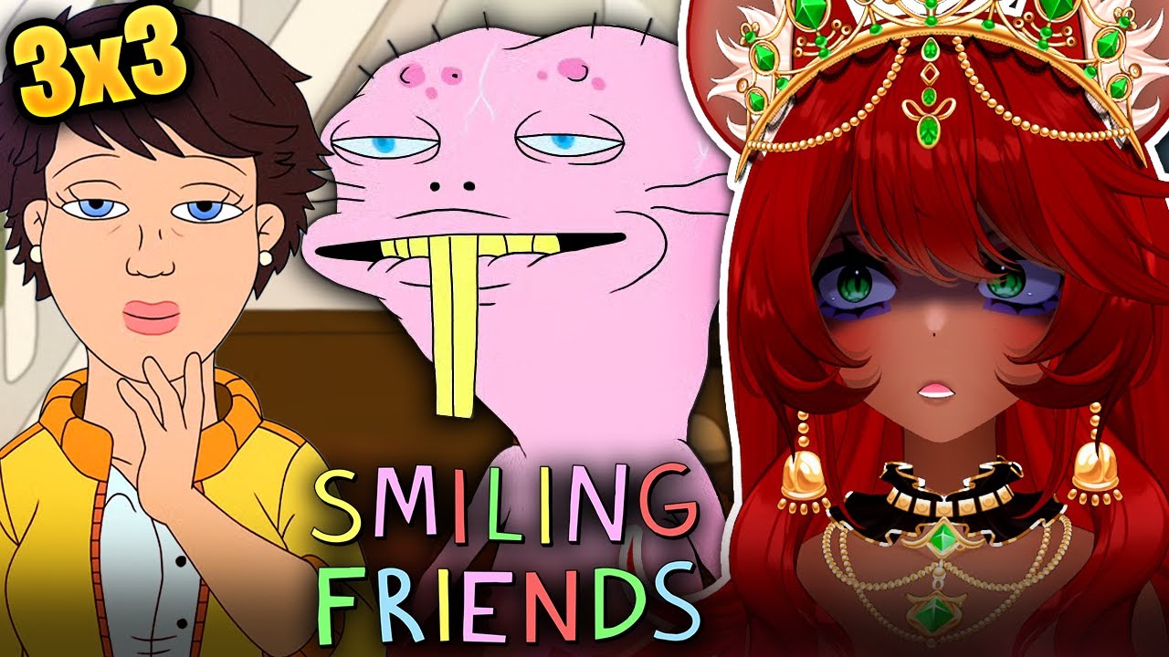 KIDNAPPED !!  | Smiling Friends Episode 3 Reaction (S3)