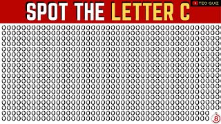 Find the odd Letter - Number | Spot the difference easy #quiz #quizgame