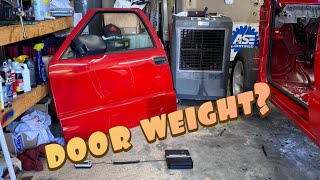 Stock s10 door weight