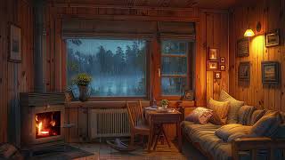 Sleep Immediately within 2 Minutes with Crackling Fireplace and Rain Sounds on Window in Cozy Cabin by Cozy Atmosphere 202 views 3 weeks ago 10 hours, 5 minutes