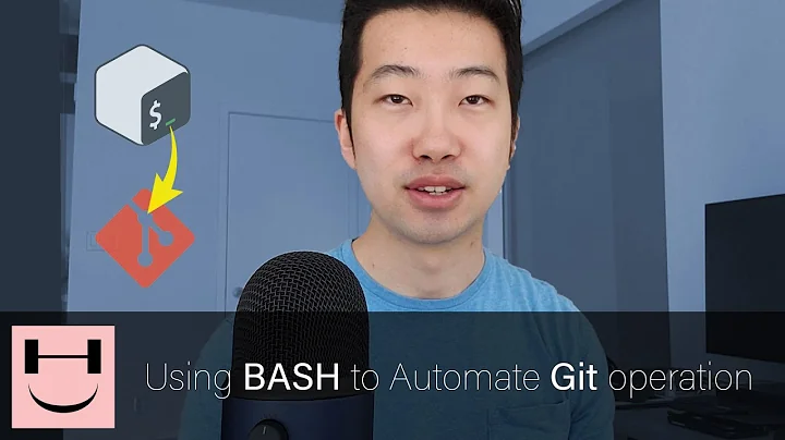 How to use shell script to automate git operations