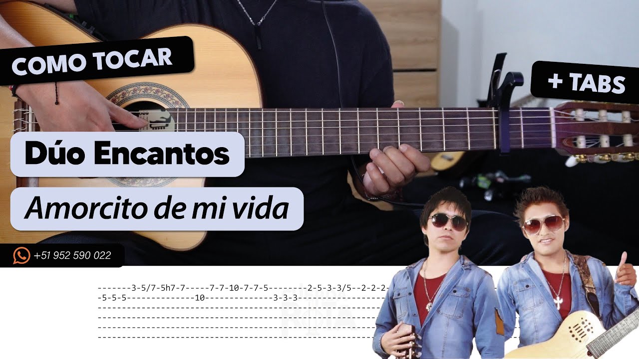 Amor a Primera Vista – Dúo Encantos 🎸 | Tutorial Guitarra FÁCIL + TABLATURA (PDF)