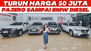 HARGA PAJERO BEKAS DIESEL TURUN SAMPAI 50 JUTA MOBIL SECOND KING GALLERY JAKARTA SUPER BERKUALITAS