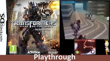 Transformers Dark of the Moon DS Autobots Playthrough