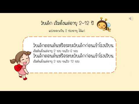 พัฒนาการ ของ มนุษย์ ใน แต่ละ วัย New จิตวิทยาพัฒนาการของมนุษย์Developmental Psychology