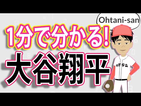 1分で分かる!『大谷翔平』人生解説