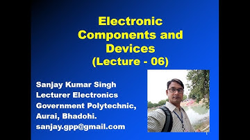 Electronic Components and Devices (Lecture - 06) / Diode Equivalent circuits