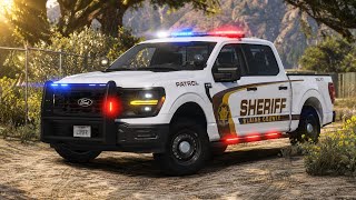 GTA 5 LSPDFR Blaine County Sheriff NEW 2025 Ford F-150 Ultra GTA 5 Graphics