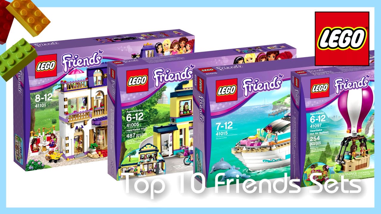 Top 10 Best Lego Friends Sets YouTube