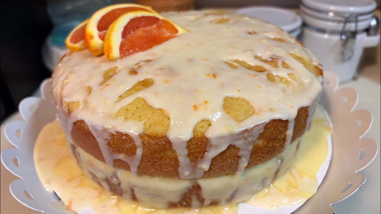 Let’s Make Orange Cream Cake