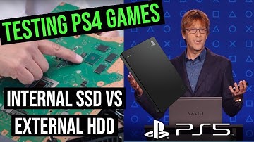 PS5 External Storage Loading Times Compared with the Internal SSD @ 5.5Gbps  [4k] | The ICECAVE
