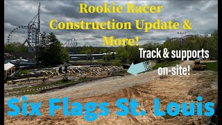 Rookie Racers Construction Update - Six Flags St. Louis