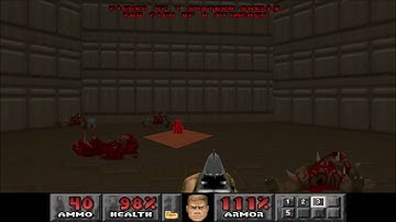 PSX DOOM TC: Level 56: The Military Base - Pistol Start (Ultra-Violence)