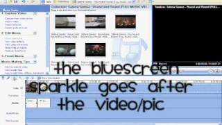 WMM Tutorial - How To Use A Bluescreen Sparkle