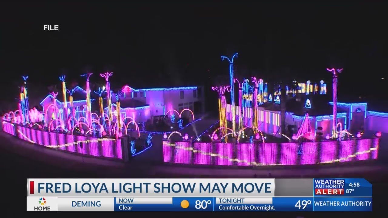 Fred Loya Christmas Light Show might move to Ascarate Park YouTube