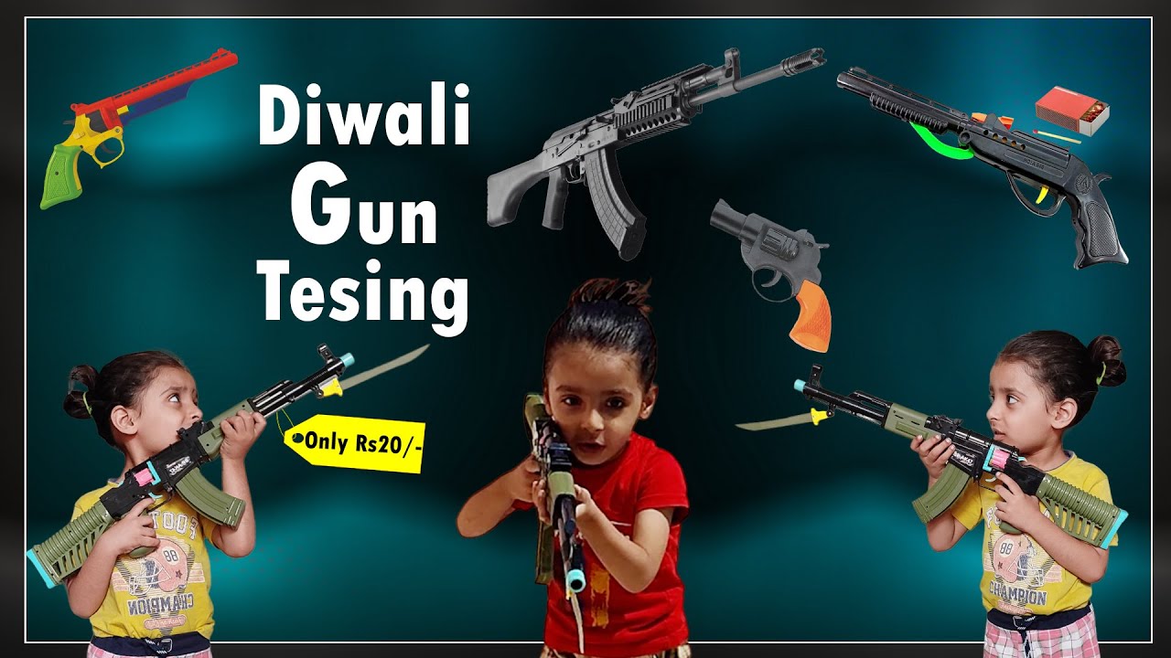 Diwali Gun Testing 2023 Diwali Stash Machis Gun Cheapest Gun YouTube