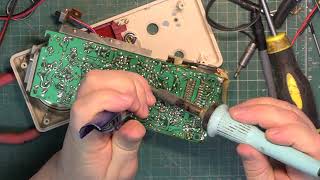 Maxcom 7E CB27/81 UK FM emergency CB radio -   partly stuck in tx. Repair & aligment