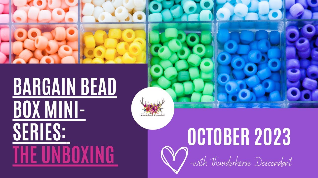 The Unboxing-Bargain Bead Box October 2023 Mini Series 