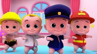 Пять маленьких детей | прыгающая песня для детей | Baby song | Five little babies