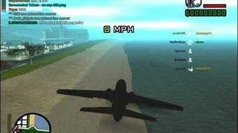 SA:MP ptgn server AT-400 crazy flight