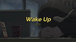 ⌜english lyrics⌟ bts ↬ wake up