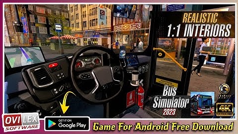 BUS SIMULATOR 2023 || New Best Android Game Ultra HD Graphics Free Link.
