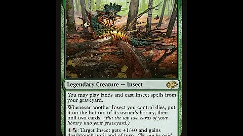 Zask, Skittering Swarmlord 85$ Commander Deck