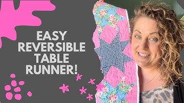 Does QUILTING scare you?  Try this!