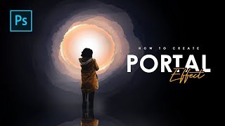 How To Create a Portal Effect Photo Manipulation in Photoshop - Photoshop Tutorials