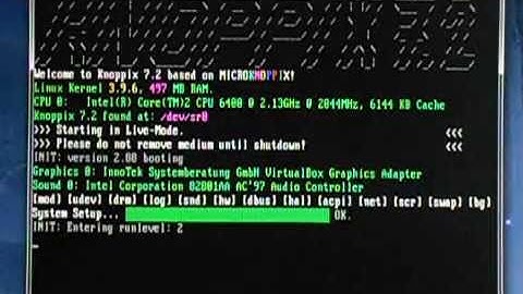 Knoppix 7.2 (Adriene) Quick Look