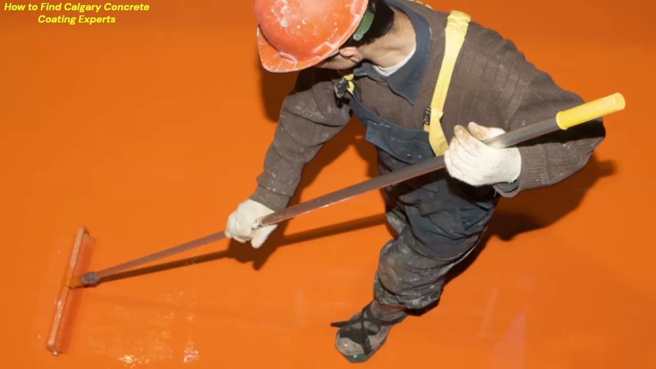 How to Find Calgary Concrete Coating Experts
