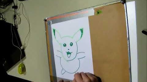 DrawingTrack Demo - Pikachu