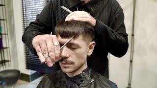 FRENCH CROP HAIRCUT MEN - haircut tutorial for professionals