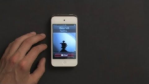 How to Call an iPhone 4 Using an iPod Touch With FaceTime : iPod & iPod Touch