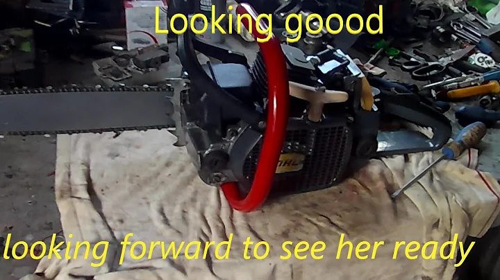 converting a piece of Stihl 028 into a piece of ar...